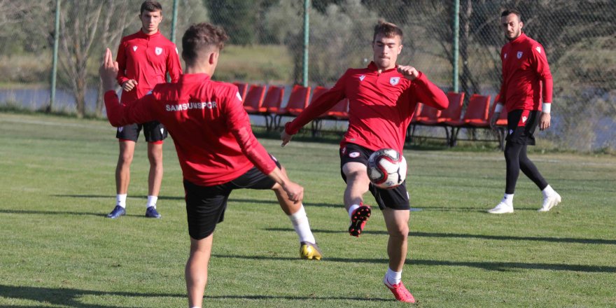 Samsunspor şut çalıştı - samsun haber