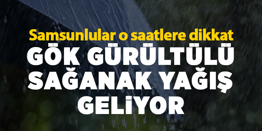 Samsunlular o saatlere dikkat - samsun haber