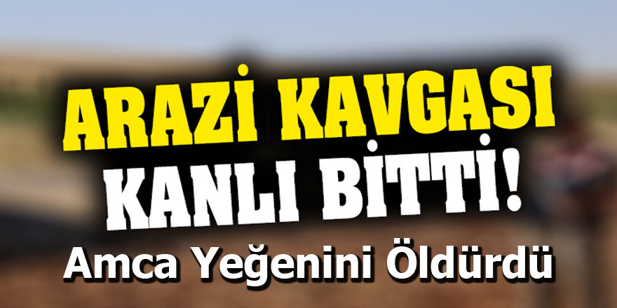 Arazi kavgasında amca yeğenini vurdu - Samsun Haber