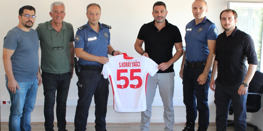 Samsunspor'dan Serhat Koray Yağcı'ya ziyaret - samsun haber