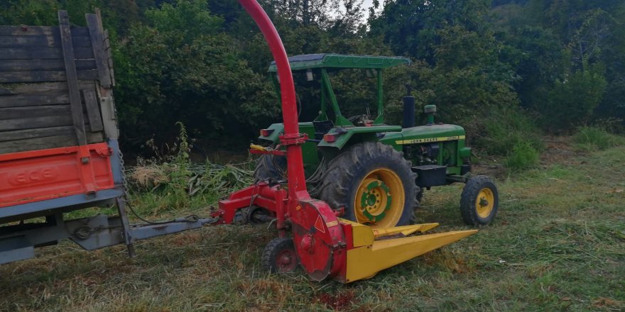 Kolunu silaj makinesine kaptıran genç ağır yaralandı - samsun haber