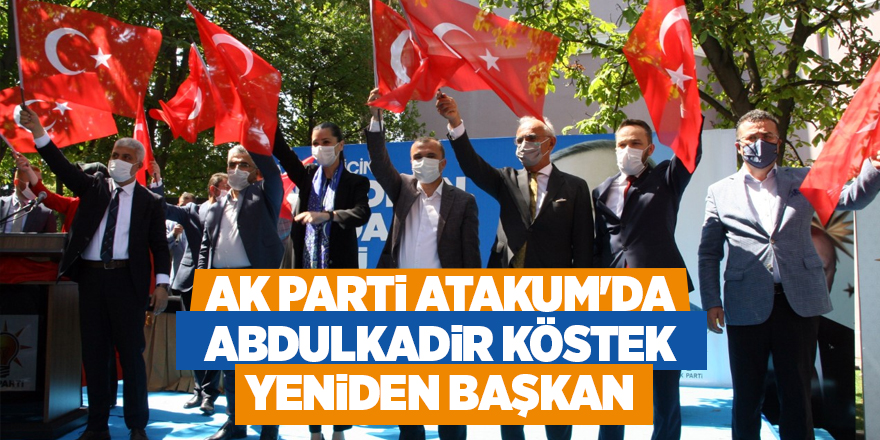 AK Parti Atakum'da Abdulkadir Köstek yeniden başkan - samsun haber