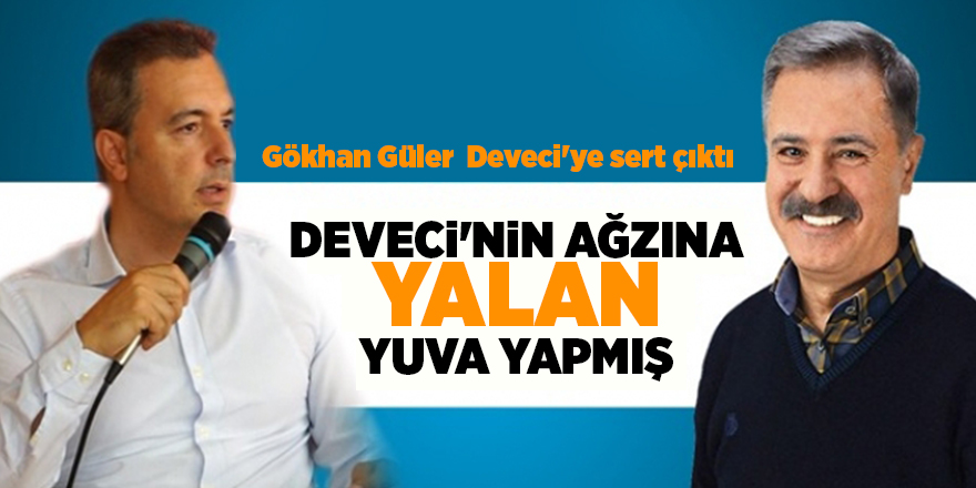 Gökhan Güler  Deveci'ye sert çıktı - samsun haber