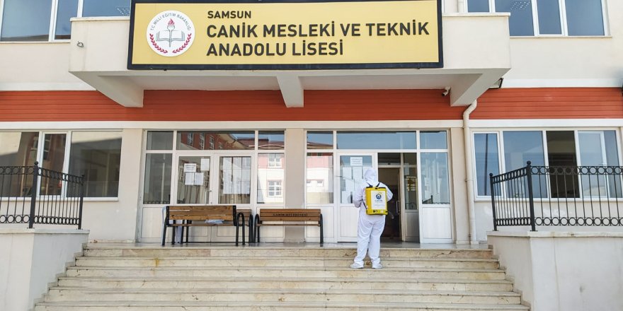 Canik'te okullar tertemiz - samsun haber