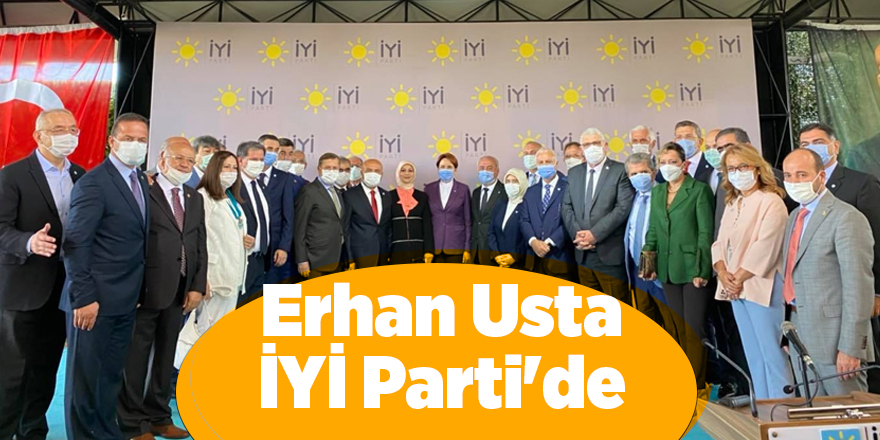 Erhan Usta İYİ Parti rozetini taktı - samsun haber