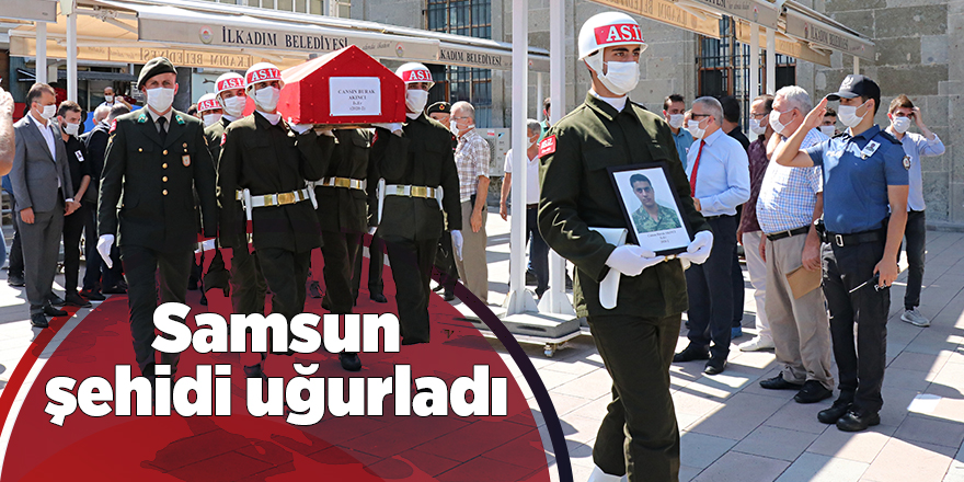 Samsun şehidi uğurladı - samsun haber