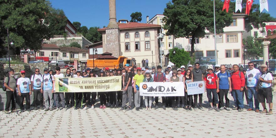 Samsun'da Ulusal Kurtuluş Mücadelesi 10. Anma Yürüyüşü