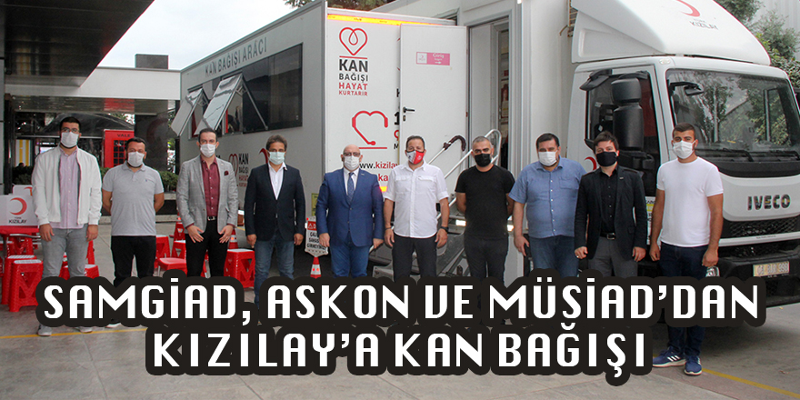 İŞ İNSANLARINDAN KIZILAY’A KAN BAĞIŞI