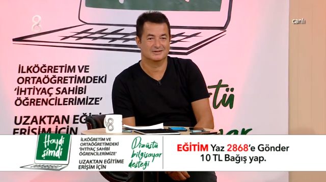 Acun Ilıcalı, çocuklar için düzenlediği kampanyada 7,5 milyon topladı