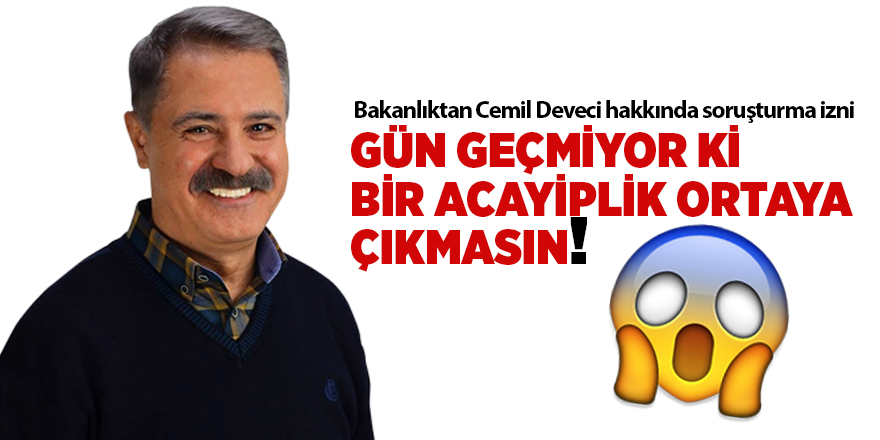 Bakanlıktan Cemil Deveci hakkında soruşturma izni - samsun haber