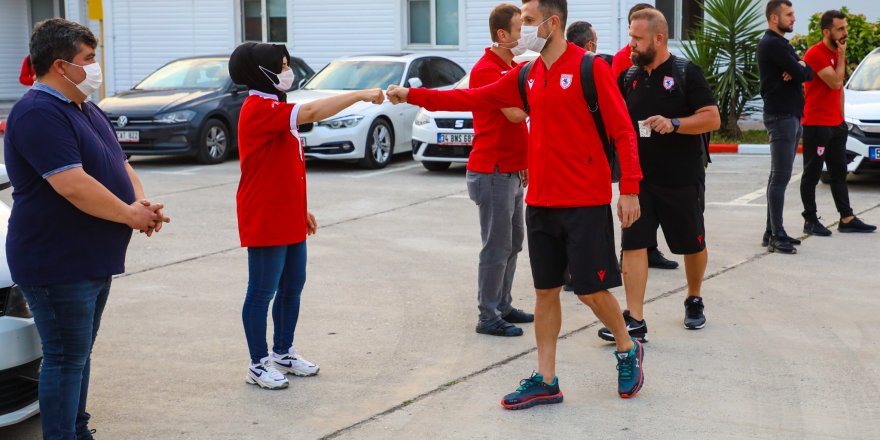 Samsunspor Balıkesir'e hareket etti - samsun haber