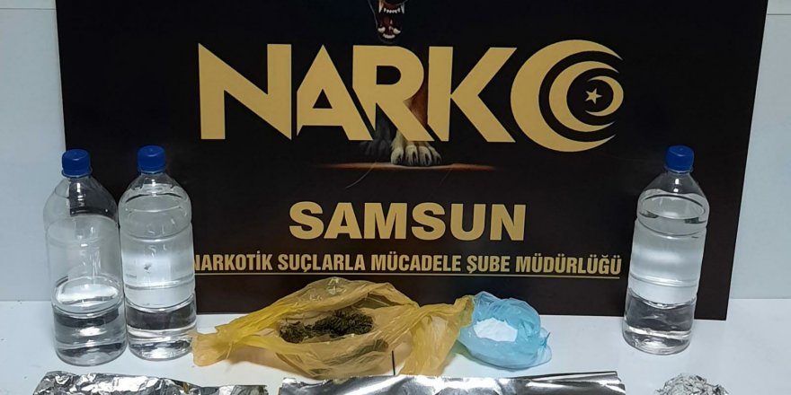 Samsun'da narkotikten uygulama! 7 zanlı yakalandı - samsun haber