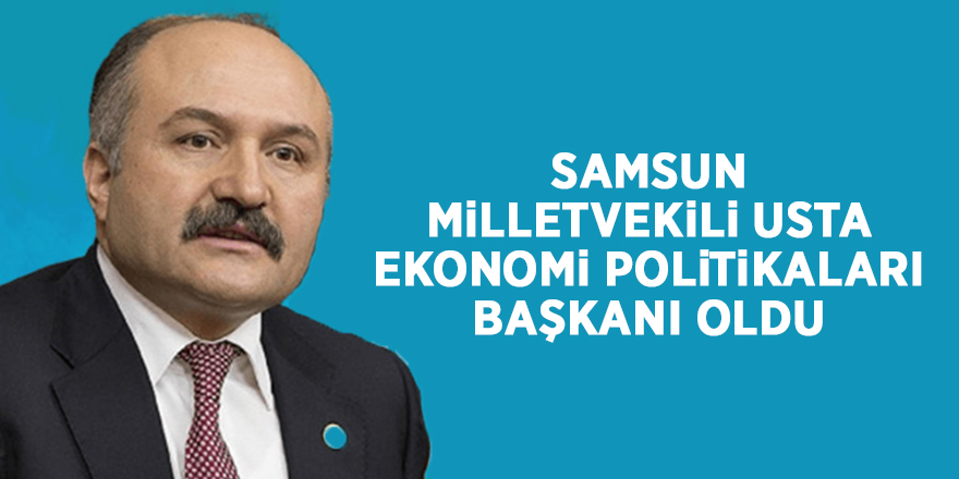 Samsun Milletvekili Usta Ekonomi Politikaları Başkanı oldu