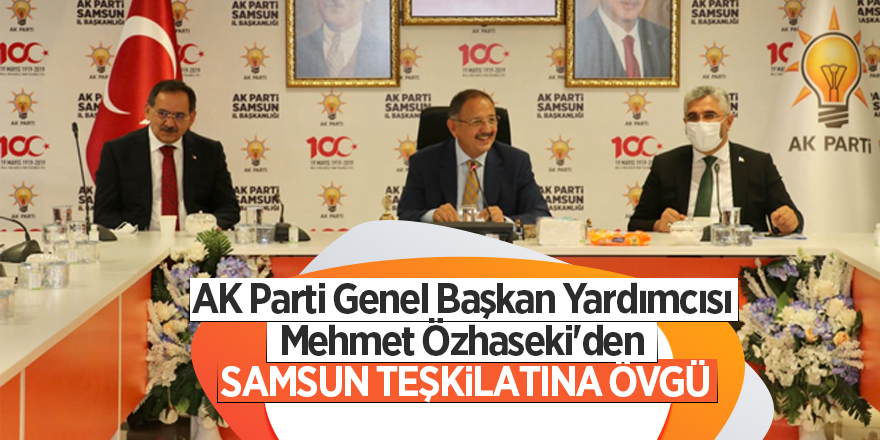 AK Parti Samsun teşkilatının uyum içinde çalışıyor - samsun haber