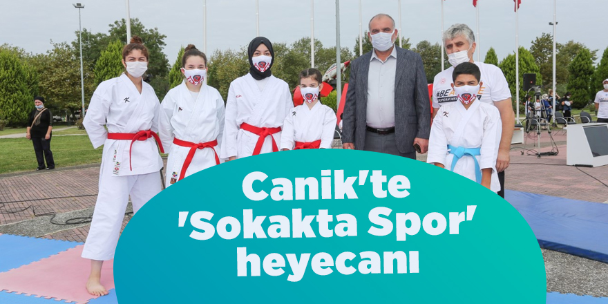 Canik'te 'Sokakta Spor' heyecanı - samsun haber