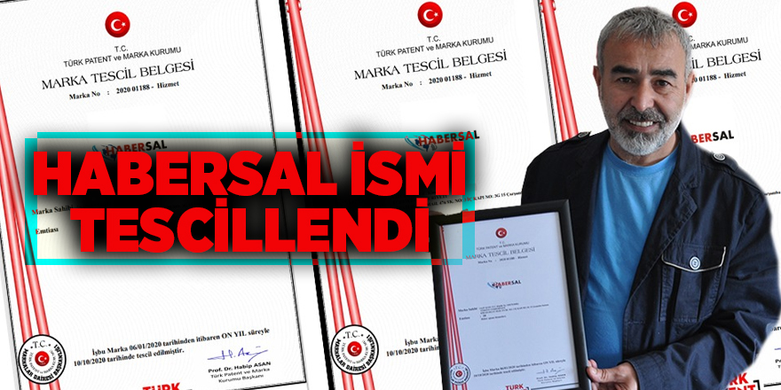 Habersal ismi tescillendi - samsun haber