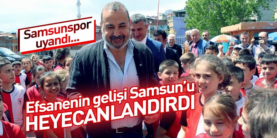 Samsunspor uyandı...