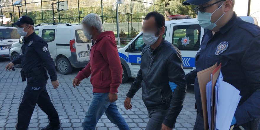 Samsun'da inşaattan hırsızlık yapan 2 kişi gözaltına alındı - samsun haber