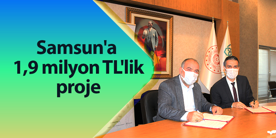 Samsun'a 1,9 milyon TL'lik proje - samsun haber