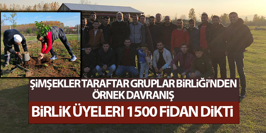 Şimşekler Taraftar Gruplar Birliği'nden örnek davranış - samsun haber