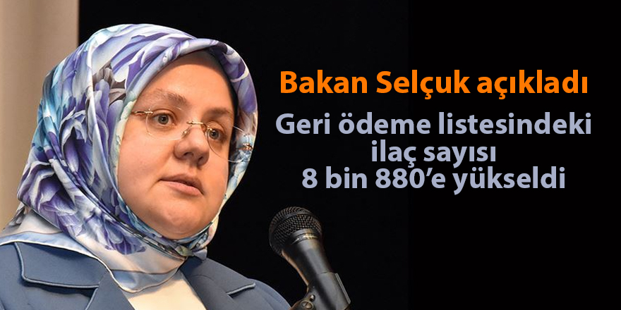 Geri ödeme listesindeki ilaç sayısı 8 bin 880’e yükseldi - samsun haber