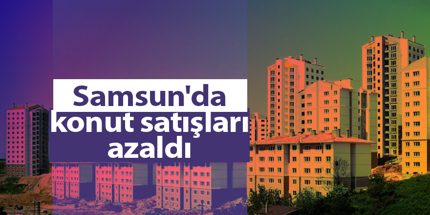 Samsun'da ekimde 2 bin 208 konut el değiştirdi - samsun haber