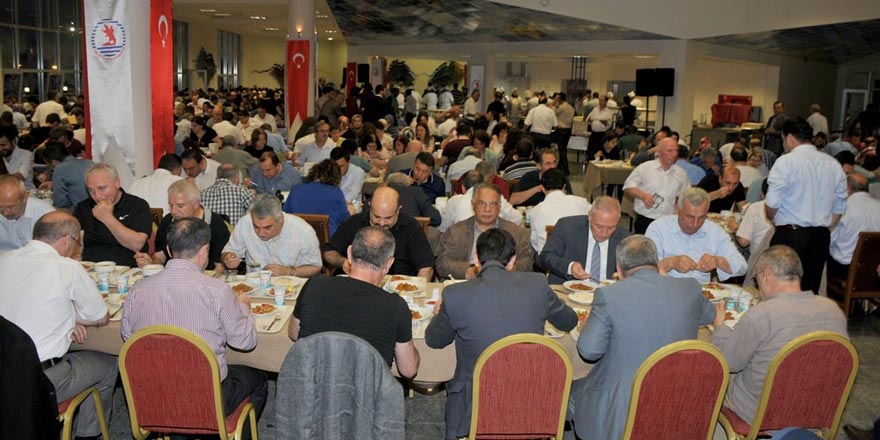 Rektör Bilgiç, OMÜ ailesi ile iftarda bir araya geldi