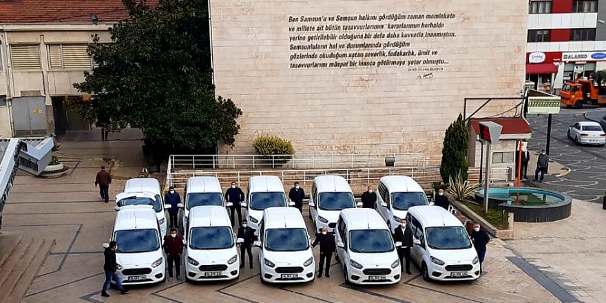 Samsun Büyükşehir'den filyasyon ekibine araç desteği - samsun haber