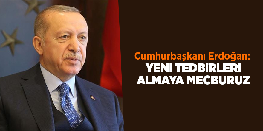 Cumhurbaşkanı Erdoğan:  Yeni tedbirleri almaya mecburuz - samsun haber