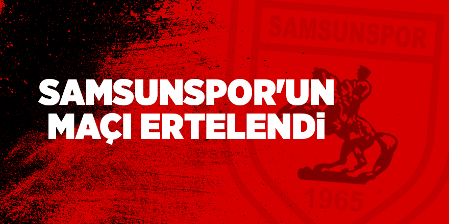 Samsunspor'un maçına korona engeli - samsun haber