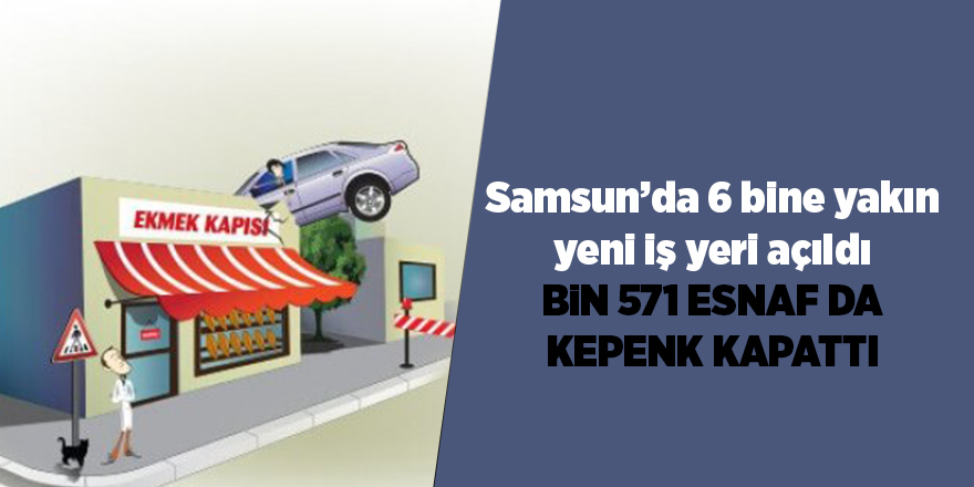 Samsun’da 6 bine yakın yeni iş yeri açıldı - samsun haber