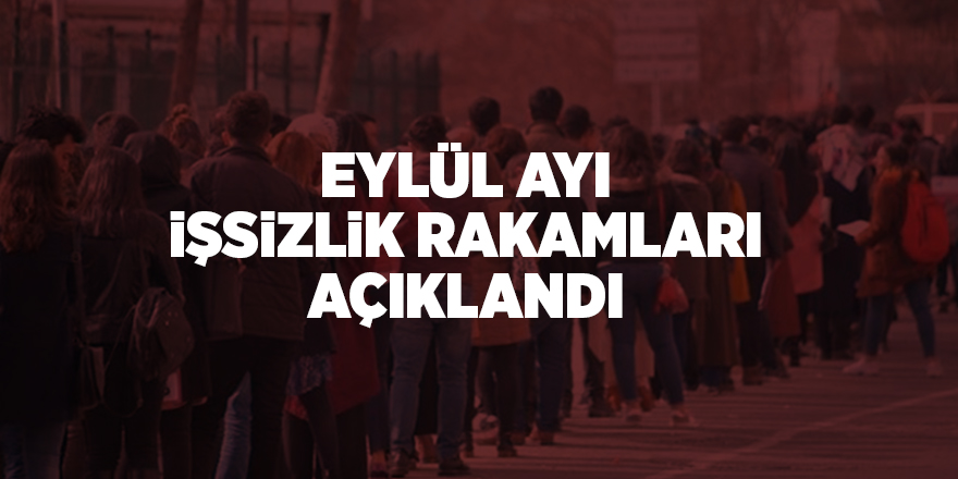 Eylül ayı işsizlik rakamları açıklandı - samsun haber