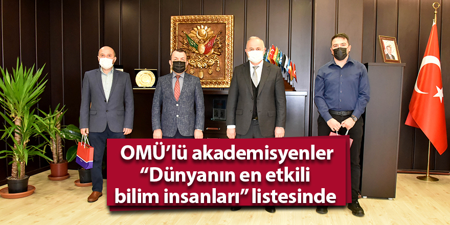  OMÜ’lü akademisyenlerden büyük başarı - samsun haber