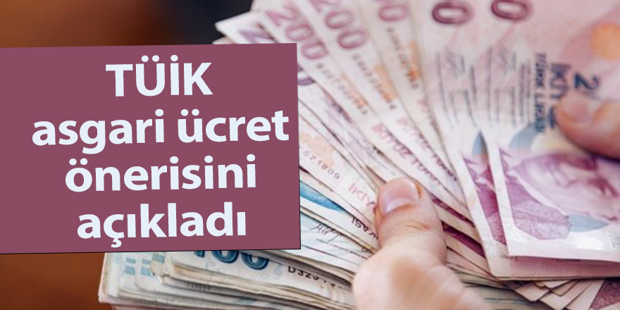 TÜİK asgari ücret önerisini açıkladı - samsun haber