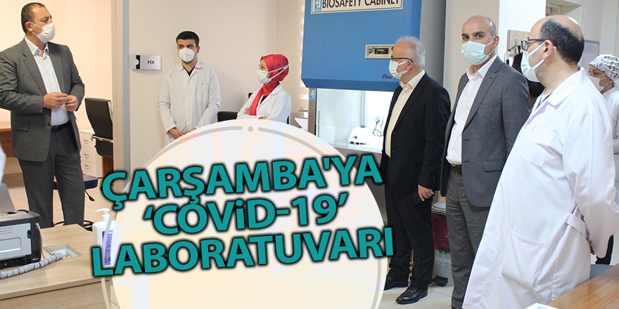 Çarşamba'ya ‘Covid-19’ laboratuvarı - samsun haber