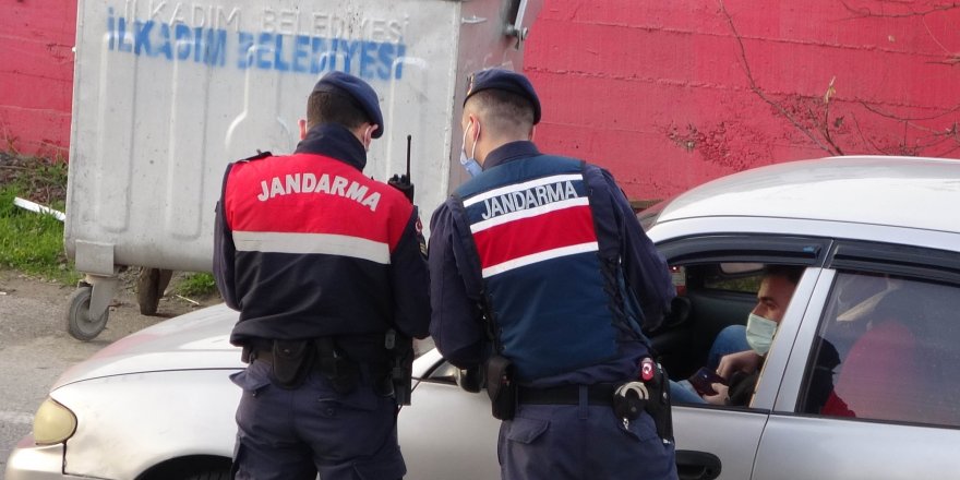 Samsun'da jandarmadan HES kodu sorgulaması - samsun haber