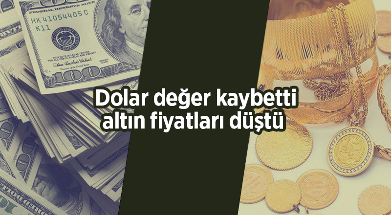 Dolar değer kaybetti altın fiyatları düştü - samsun haber