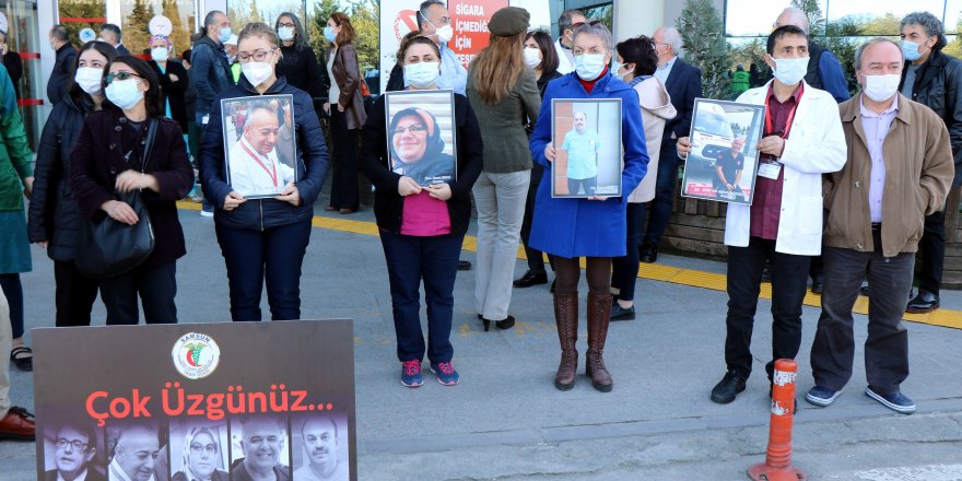 Samsun'da sağlık çalışanları gözyaşlarını tutamadı - samsun haber