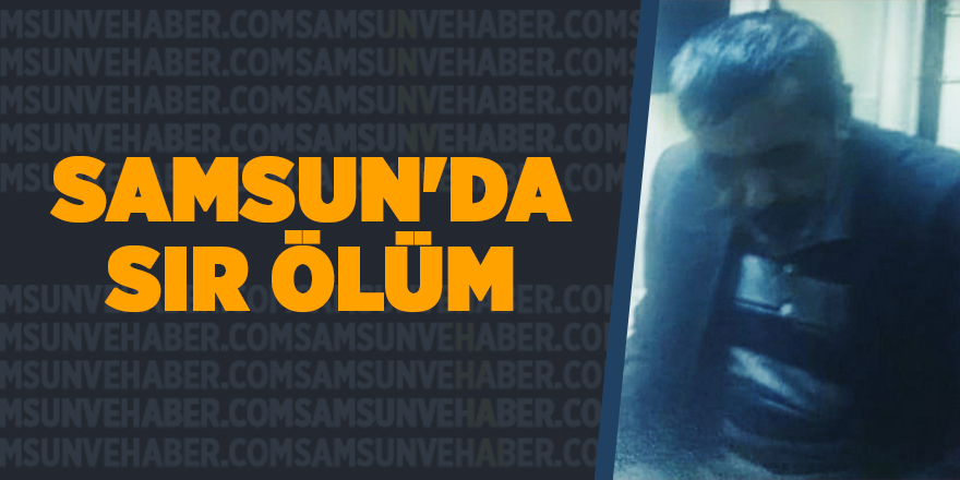 Samsun'da  13 gündür kayıp kişi cami tuvaletinde ölü bulundu - samsun haber