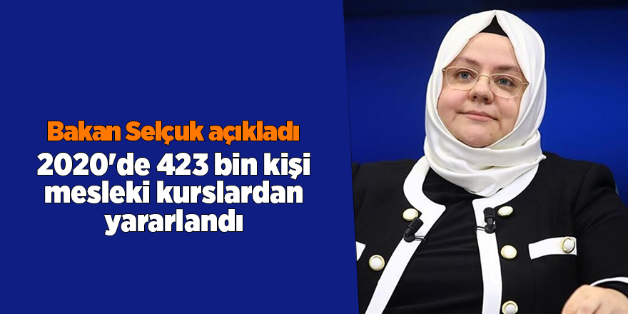 2020'de 423 bin kişi mesleki kurslardan yararlandı - samsun haber