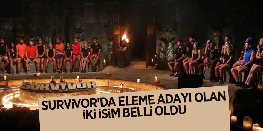 Survivor'da eleme adayı olan iki isim belli oldu - samsun haber