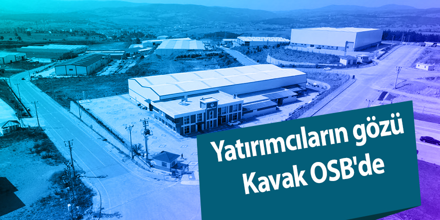 Yatırımcıların gözü Kavak OSB'de - samsun haber