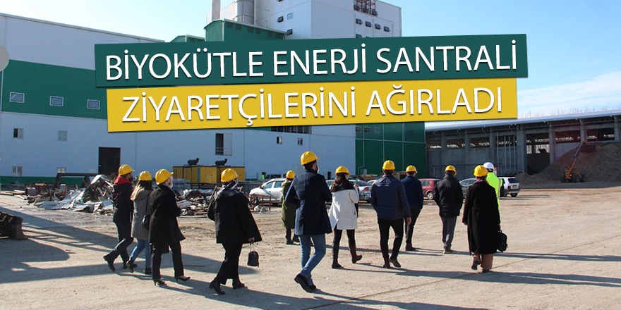 BİYOKÜTLE ENERJİ SANTRALİ ZİYARETÇİLERİNİ AĞIRLADI - samsun haber