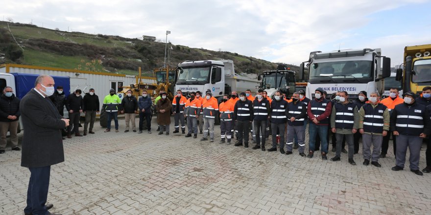 Başkan Sandıkçı’dan saha ekibine teşekkür - samsun haber