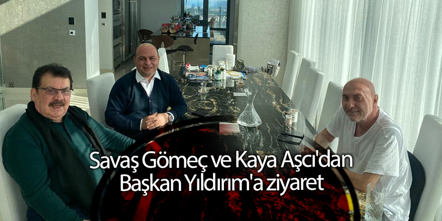 Savaş Gömeç ve Kaya Aşcı'dan Başkan Yıldırım'a ziyaret - samsun haber