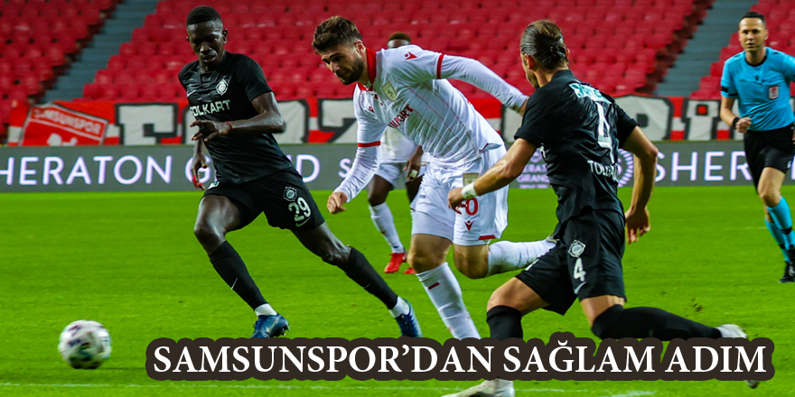 Samsunspor’dan ’Sağlam’ adım