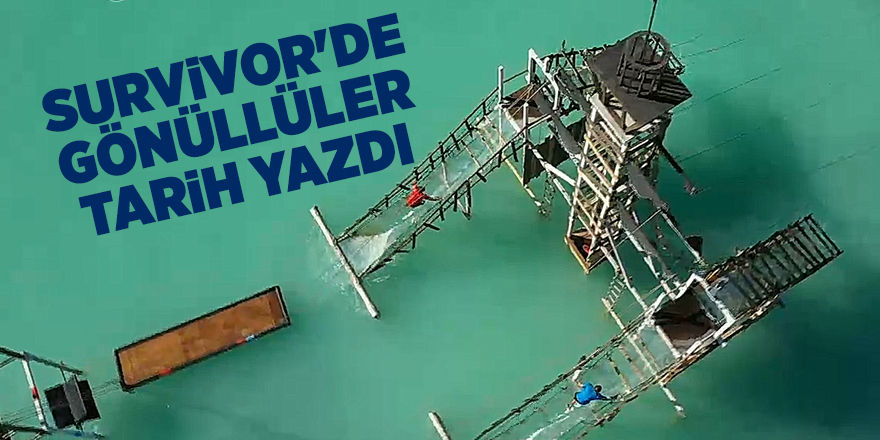 Survivor'de gönüllüler tarih yazdı - samsun haber