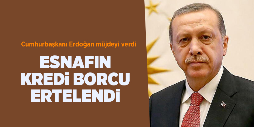 Cumhurbaşkanı Erdoğan müjdeyi verdi