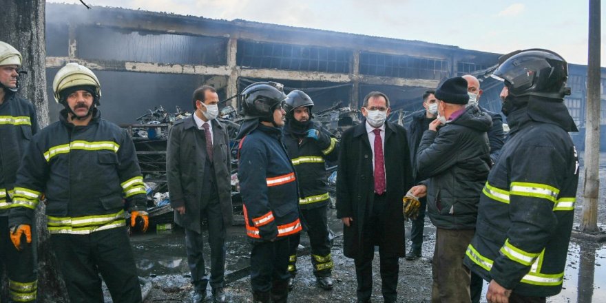 Sanayide çıkan yangının sebebi rapordan sonra belli olacak - samsun haber