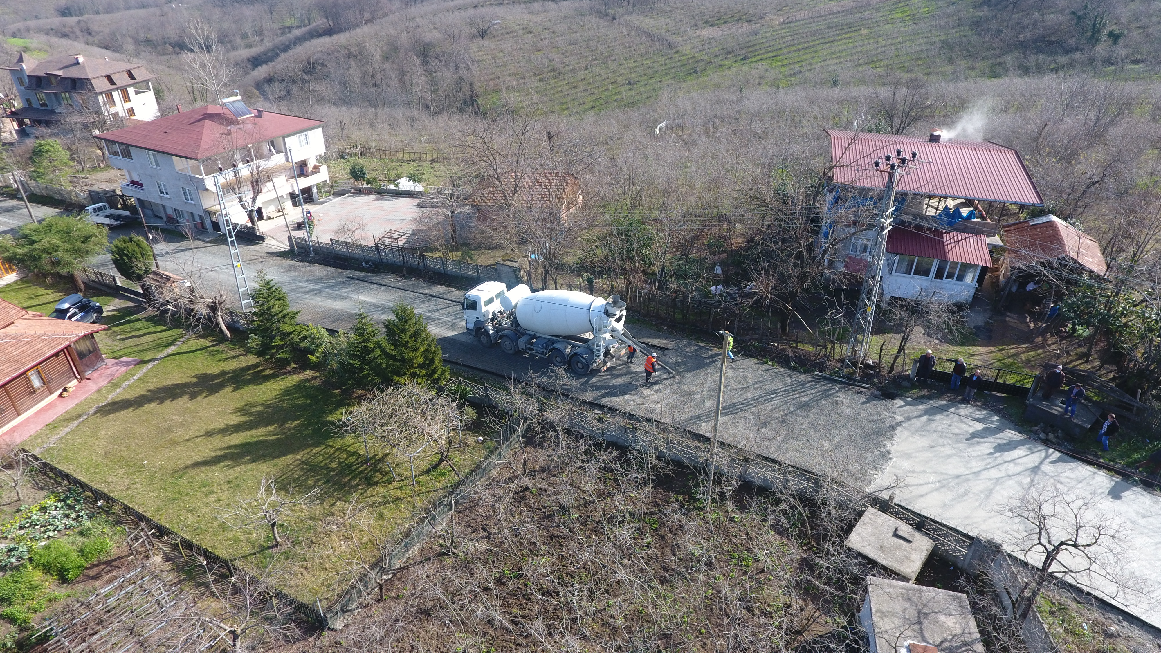 Terme'nin ulaşım ağı genişliyor - samsun haber